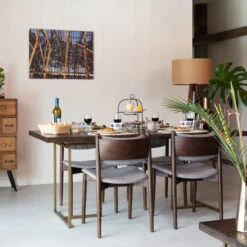 Retro Eetkamerstoel Hout -Zuiver Verkoop dutchbone torrance armloze eetkamerstoel 09