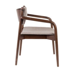 Retro Stoel Met Armleuningen -Zuiver Verkoop dutchbone torrance retro armstoel hout 03