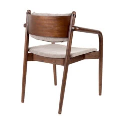 Retro Stoel Met Armleuningen -Zuiver Verkoop dutchbone torrance retro armstoel hout 04