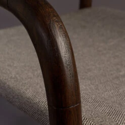 Retro Stoel Met Armleuningen -Zuiver Verkoop dutchbone torrance retro armstoel hout 09