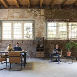 Open Houten Wijnkast -Zuiver Verkoop dutchbone vino open houten wijnkast 06