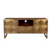 Tv-meubel Mangohout Goud -Zuiver Verkoop dutchbone volan mangohouten dressoir met goud 2