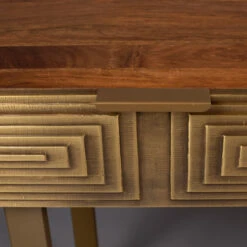 Mangohouten Sidetable Met Goud 15 Mangohouten Sidetable Met Goud -Zuiver Verkoop dutchbone volan mangohouten sidetable met goud 4