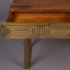 Mangohouten Sidetable Met Goud 17 Mangohouten Sidetable Met Goud -Zuiver Verkoop dutchbone volan mangohouten sidetable met goud 6
