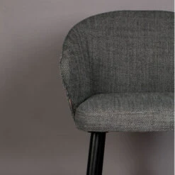 Stoel Met Ronde Rugleuning -Zuiver Verkoop dutchbone waldo stoere eetkamerstoel met ronde rug 05 1