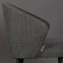 Stoel Met Ronde Rugleuning -Zuiver Verkoop dutchbone waldo stoere eetkamerstoel met ronde rug 06 1