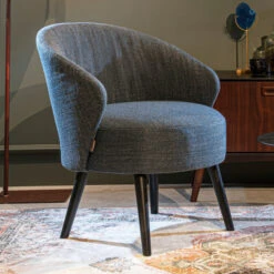 Fauteuil Met Ronde Rugleuning