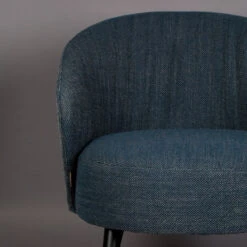 Fauteuil Met Ronde Rugleuning 17 Fauteuil Met Ronde Rugleuning -Zuiver Verkoop dutchbone waldo stoere fauteuil met ronde rug blauw 05 1