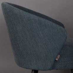 Fauteuil Met Ronde Rugleuning 18 Fauteuil Met Ronde Rugleuning -Zuiver Verkoop dutchbone waldo stoere fauteuil met ronde rug blauw 06 1