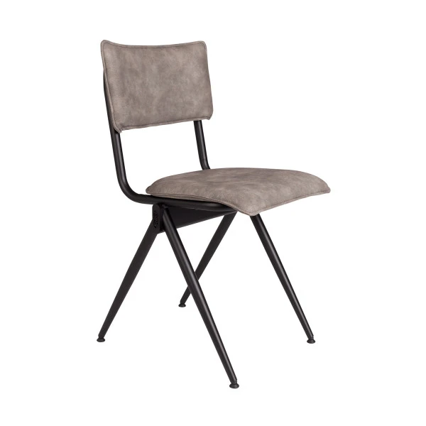 Leren Eetkamerstoel Smal 4 Leren Eetkamerstoel Smal - Afbeelding 2