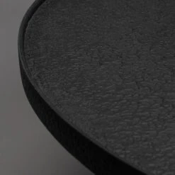 Ronde Salontafel Mat Zwart -Zuiver Verkoop dutchbone winston ronde salontafel mat zwart 04
