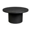 Ronde Salontafel Mat Zwart -Zuiver Verkoop dutchbone winston ronde salontafel mat zwart 07