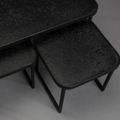 Zwarte Salontafelset Rechthoekig -Zuiver Verkoop dutchbone winston zwarte salontafelset rechthoekig 03