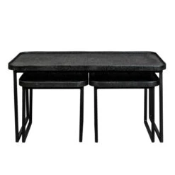 Zwarte Salontafelset Rechthoekig -Zuiver Verkoop dutchbone winston zwarte salontafelset rechthoekig 04