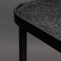 Zwarte Sidetable Metaal -Zuiver Verkoop dutchbone winston zwarte sidetable metaal 01