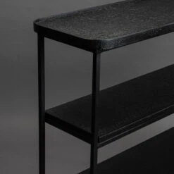 Zwarte Sidetable Metaal -Zuiver Verkoop dutchbone winston zwarte sidetable metaal 05