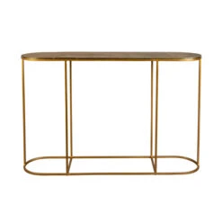 Messing Sidetable Ovaal