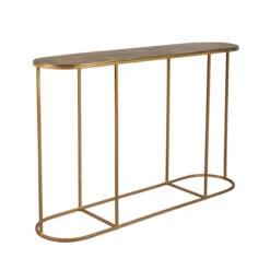 Messing Sidetable Ovaal -Zuiver Verkoop dutchbone zodiac messing sidetable ovaal 02