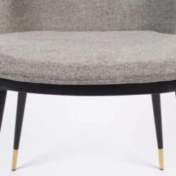 Eetkamerstoel Gouden Poten -Zuiver Verkoop eetkamerstoel stof met goud lionel lumz home 06