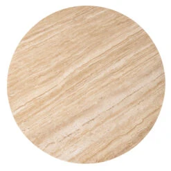 Ronde Eettafel Tavertin En Mangohout -Zuiver Verkoop eleonora aikin ronde eettafel tavertin en mangohout 02