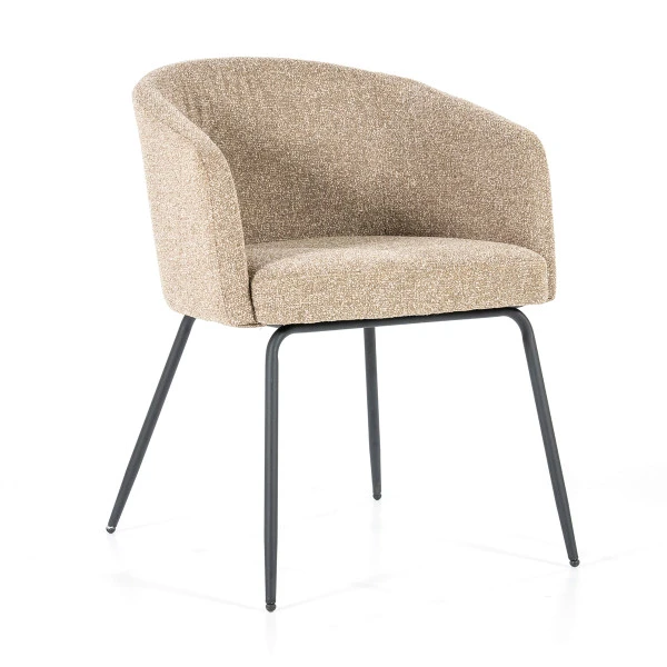 Moderne Eetkamerstoel Boucle 4 Moderne Eetkamerstoel Boucle - Afbeelding 2