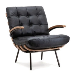 Lederen Fauteuil -Zuiver Verkoop eleonora bastiaan lederen fauteuil 03