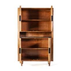 Retro Wandkast Van Mangohout -Zuiver Verkoop eleonora carter retro wandkast van mangohout 02