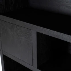 Boekenkast Zwart Eiken 150 Cm 7 Boekenkast Zwart Eiken 150 Cm -Zuiver Verkoop eleonora helsinki boekenkast zwart eiken 150 cm 03