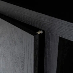 Hoge Kast Zwart Eiken 120 Cm -Zuiver Verkoop eleonora helsinki hoge kast zwart eiken 120 cm 05