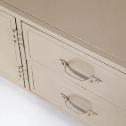 Tv-meubel Zandkleurig Ijzer 140 Cm -Zuiver Verkoop eleonora industrial tv meubel zandkleurig ijzer 140 cm 03