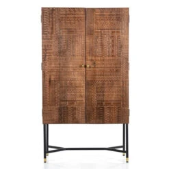 Kast Van Mangohout Met Snijwerk -Zuiver Verkoop eleonora isa kast van mangohout met snijwerk 01