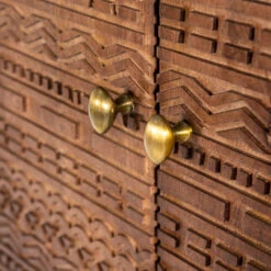 Kast Van Mangohout Met Snijwerk -Zuiver Verkoop eleonora isa kast van mangohout met snijwerk 06