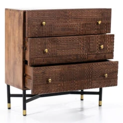 Ladekast Met Houtsnijwerk -Zuiver Verkoop eleonora isa ladekast met houtsnijwerk 03