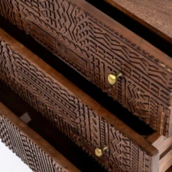 Ladekast Met Houtsnijwerk -Zuiver Verkoop eleonora isa ladekast met houtsnijwerk 04