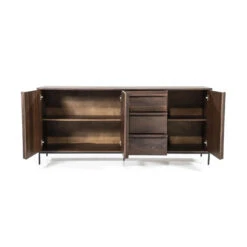 Dressoir Donker Mango Hout 12 Dressoir Donker Mango Hout -Zuiver Verkoop eleonora jimmy dressoir donker mango hout 02