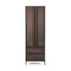 Smalle Kast Donker Mango Hout -Zuiver Verkoop eleonora jimmy smalle kast donker mango hout 01