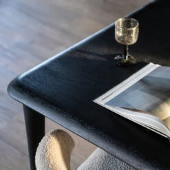 Eettafel Mangohout -Zuiver Verkoop eleonora jiska slanke eettafel zwart 04 1 1