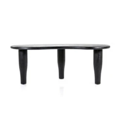Organische Eettafel Zwart -Zuiver Verkoop eleonora jodi organische eettafel zwart 01 2