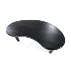 Organische Eettafel Zwart -Zuiver Verkoop eleonora jodi organische eettafel zwart 03 2