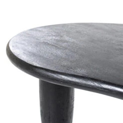 Organische Eettafel Zwart -Zuiver Verkoop eleonora jodi organische eettafel zwart 04 2