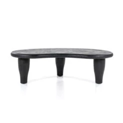 Organische Salontafel Zwart -Zuiver Verkoop eleonora jodi organische salontafel zwart 01