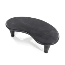 Organische Salontafel Zwart -Zuiver Verkoop eleonora jodi organische salontafel zwart 03