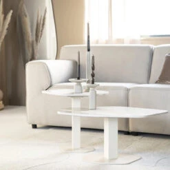 Bijzettafel Wit Marmer 15 Bijzettafel Wit Marmer -Zuiver Verkoop eleonora lorenzo bijzettafel wit marmer 02