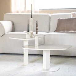 Bijzettafel Wit Marmer 14 Bijzettafel Wit Marmer -Zuiver Verkoop eleonora lorenzo bijzettafel wit marmer 05