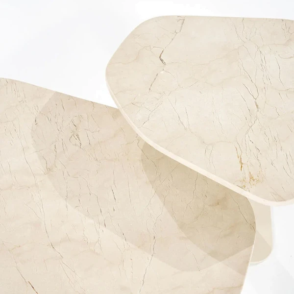 Bijzettafel Wit Marmer 10 Bijzettafel Wit Marmer - Afbeelding 8