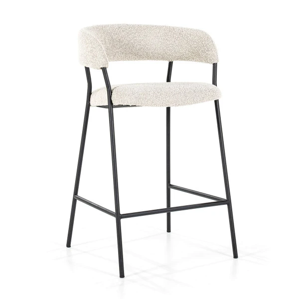 Barkruk Boucle Stof 3 Barkruk Boucle Stof