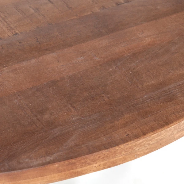 Ronde Eettafel Mangohout 9 Ronde Eettafel Mangohout - Afbeelding 7