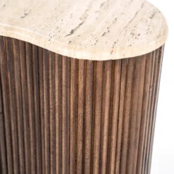 Bijzettafel Met Travertin Blad -Zuiver Verkoop eleonora mari bijzettafel met travertin blad 04