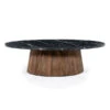Ovale Salontafel Zwart Marmer 1 Ovale Salontafel Zwart Marmer -Zuiver Verkoop eleonora maxim ovale salontafel zwart marmer 01