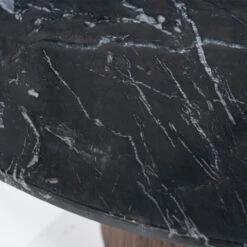 Ronde Eettafel Marmer En Mangohout -Zuiver Verkoop eleonora maxim ronde eettafel marmer en mangohout 03